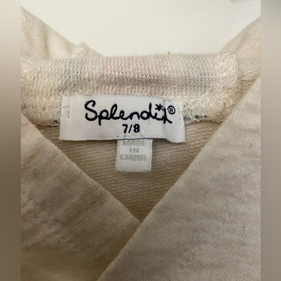 Splendid Girls Split Back Hoodie 7-8Y - Picture 3 of 8